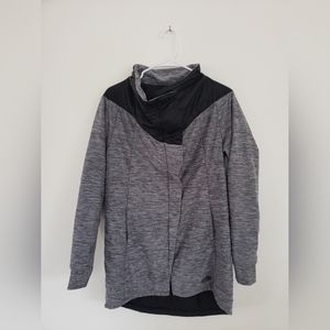 Womens The North Face Gray Size Small Lightly Insulated Jacket